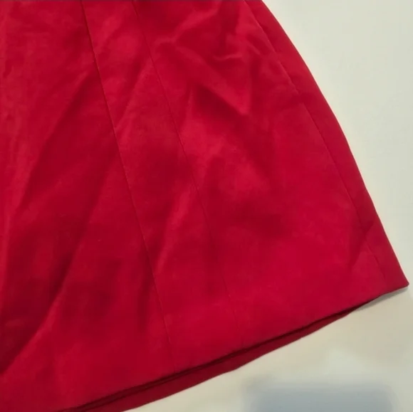 A.L.C. Elsie Mini Dress in Red Cocktail Sleeveless Strapless Size 2 - Picture 4 of 14